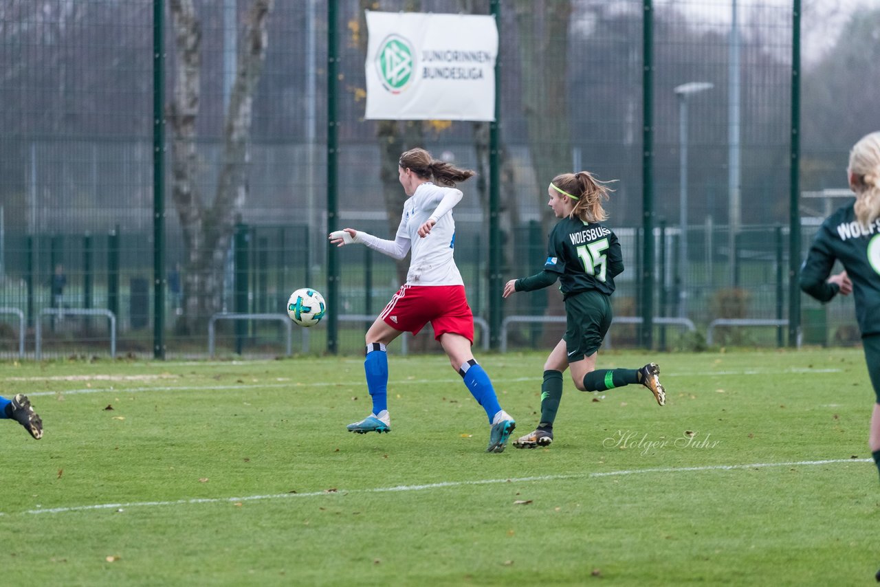 Bild 262 - B-Juniorinnen HSV - VfL Wolfsburg : Ergebnis: 2:1